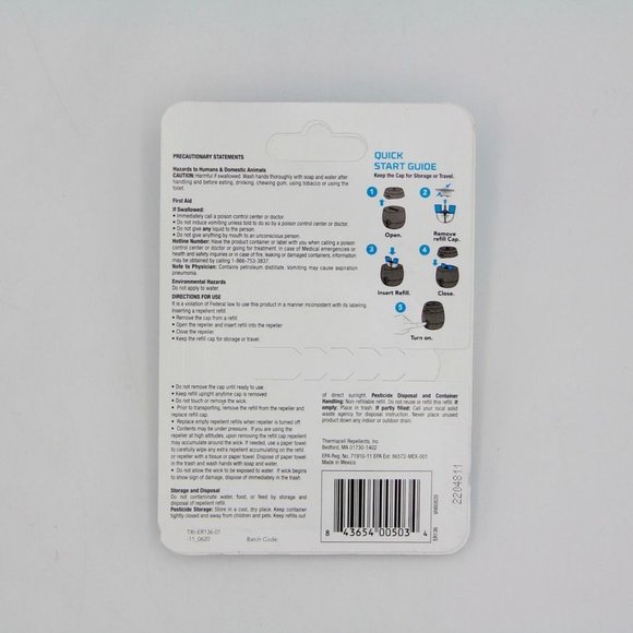 Thermacell Mosquito Rechargeable Repeller Refills - Picture 2 of 3